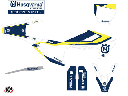 Husqvarna 450 FS Dirt Bike Legend Grafik-Kit Blau