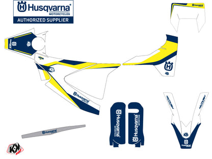 Husqvarna 701 Enduro Dirt Bike Legend Grafik-Kit Blau
