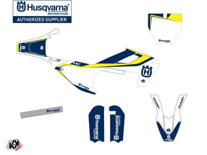 Husqvarna TC 50 Dirt Bike Legend Grafik-Kit Blau