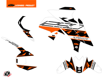 KTM Super Duke 1290 R Straßenmotorrad Massengrafik-Kit Orange