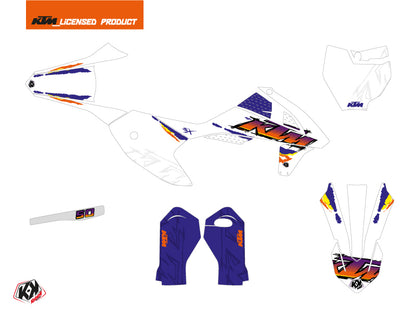 KTM 50 SX Dirt Bike Memories Grafikkit