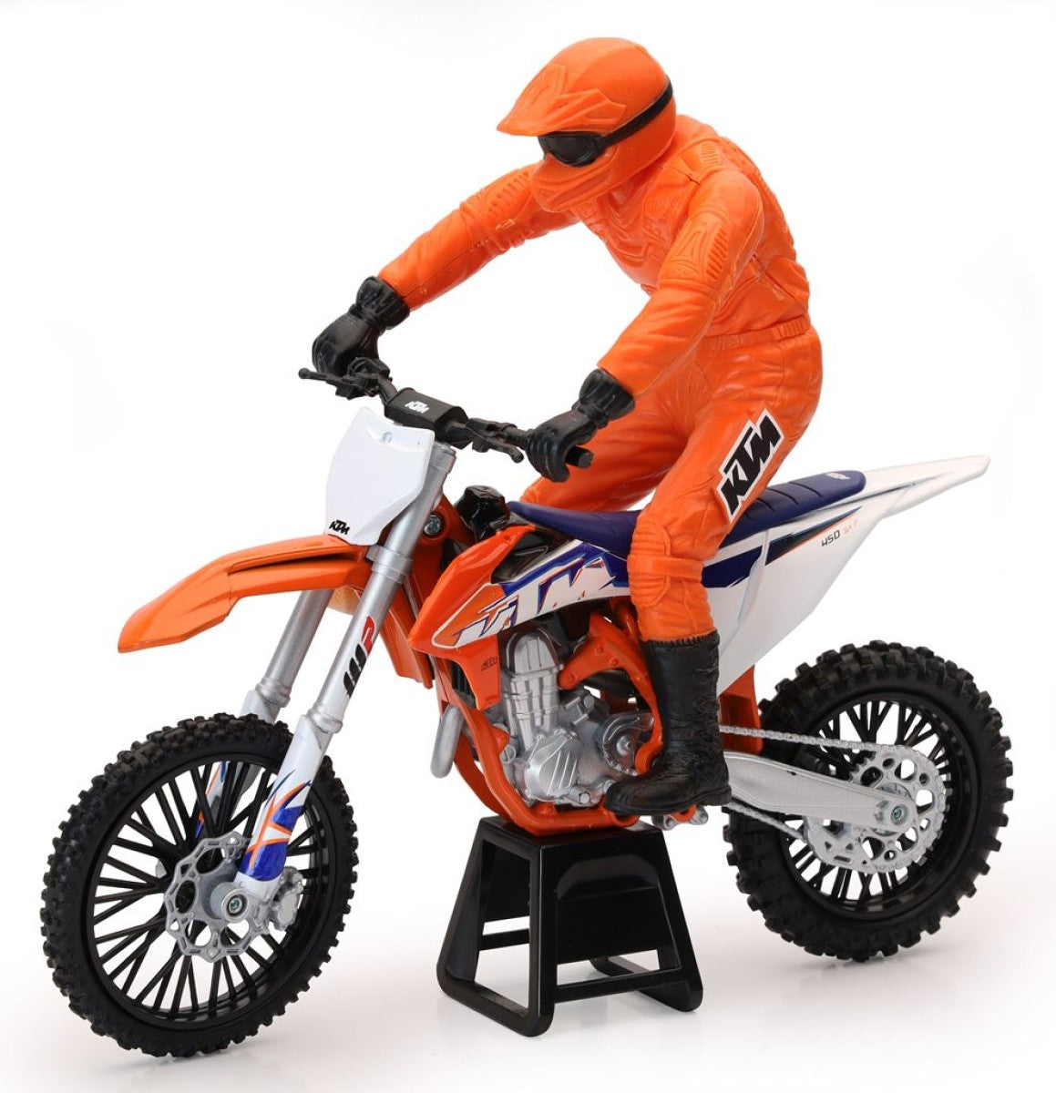 KTM 450 MODELL MOTORRAD mit Fahrer 1:12