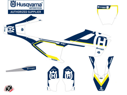 Husqvarna TC 85 Dirt Bike Nova Grafik-Kit Blau