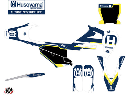 Husqvarna FC 250 Dirt Bike Nova Grafik-Kit Blau