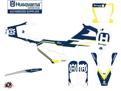 Husqvarna FC 450 Dirt Bike Nova Grafik-Kit Blau