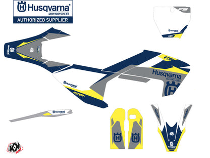 Husqvarna 450 FS Dirt Bike Orbit Grafik-Kit Grau