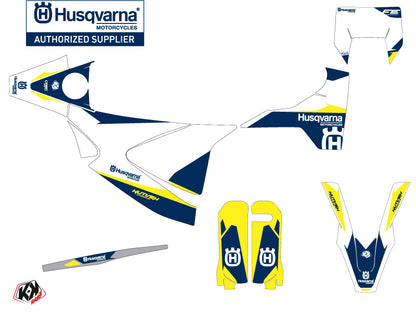 Husqvarna 701 Enduro Dirt Bike Orbit Grafik-Kit Weiß