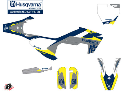 Husqvarna TC 65 Dirt Bike Orbit Grafik-Kit Grau