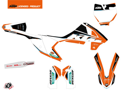 KTM 65 SX Dirt Bike Origin-K22 Grafikkit Schwarz