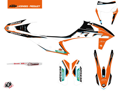 KTM EXC-EXCF Dirt Bike Origin-K22 Grafikkit Schwarz