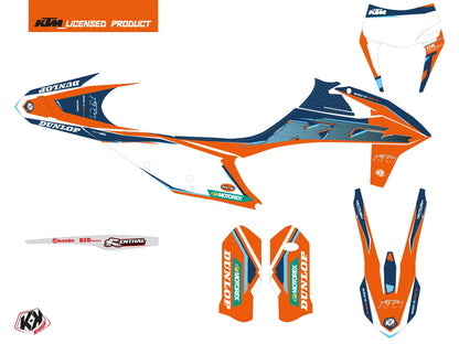 KTM EXC-EXCF Dirt Bike Origin-K22 Grafikkit Orange