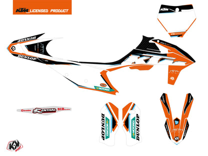 KTM 450 SMR Dirt Bike Origin-K22 Grafikkit Schwarz