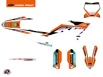 KTM 450 SMR Dirt Bike Origin K23 Grafikkit Orange