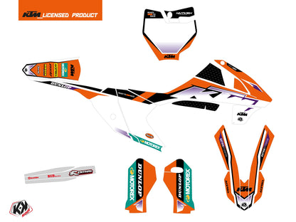 KTM 65 SX Dirt Bike Origin-K23 Grafikkit Orange