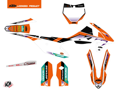 KTM 85 SX Dirt Bike Origin-K23 Grafikkit Orange