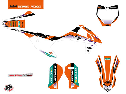KTM SX-E 5 Dirt Bike Origin-K23 Grafikkit Orange