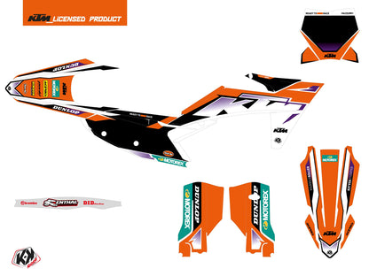 KTM 250 SXF Dirt Bike Origin-K23 Grafikkit Orange