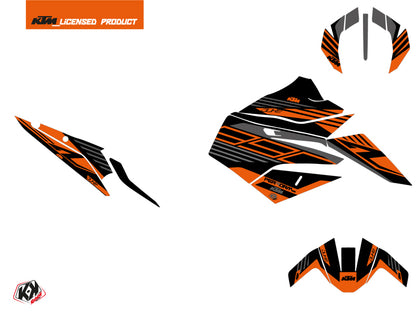 KTM Duke 890 R Street Bike Perform Grafikkit Schwarz Orange