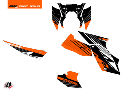 KTM Super Duke 990 Straßenmotorrad Perform Grafikkit Orange Schwarz