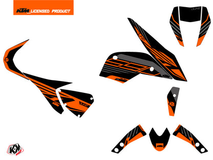 KTM Duke 690 R Street Bike Perform Grafikkit Schwarz Orange