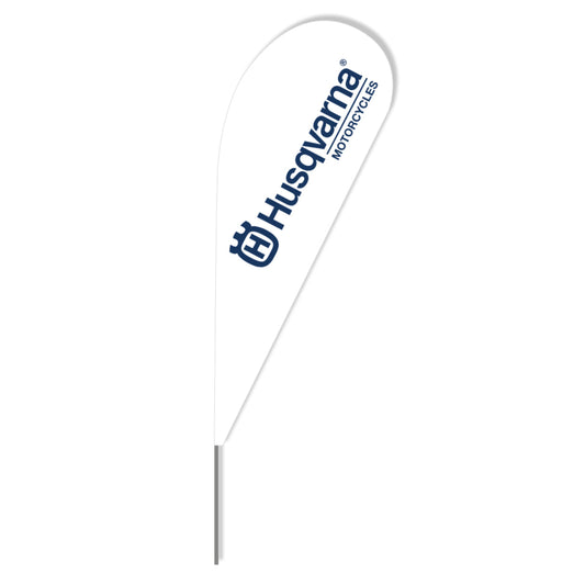 Strandflagge Weiß (nur Stoff)