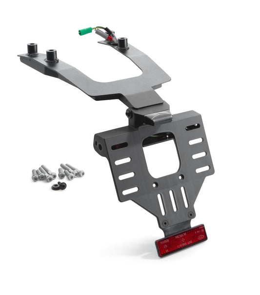 License plate holder support