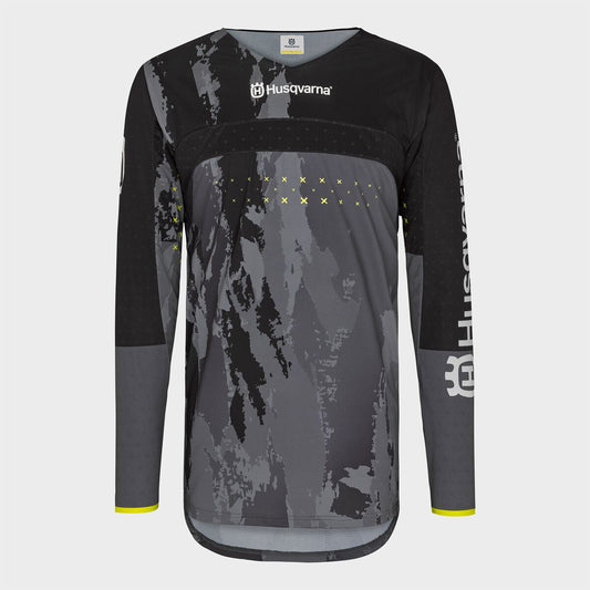 Railed Jersey Black - Size: S