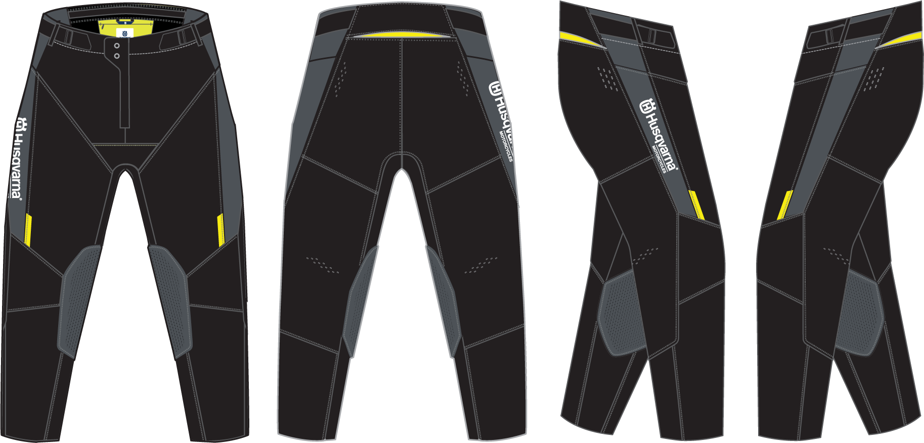 Authentic Pants Blk/Grey