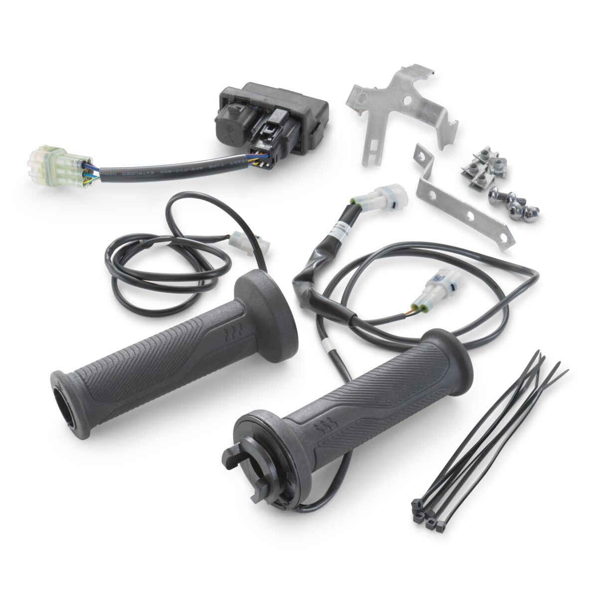Heated grip kit