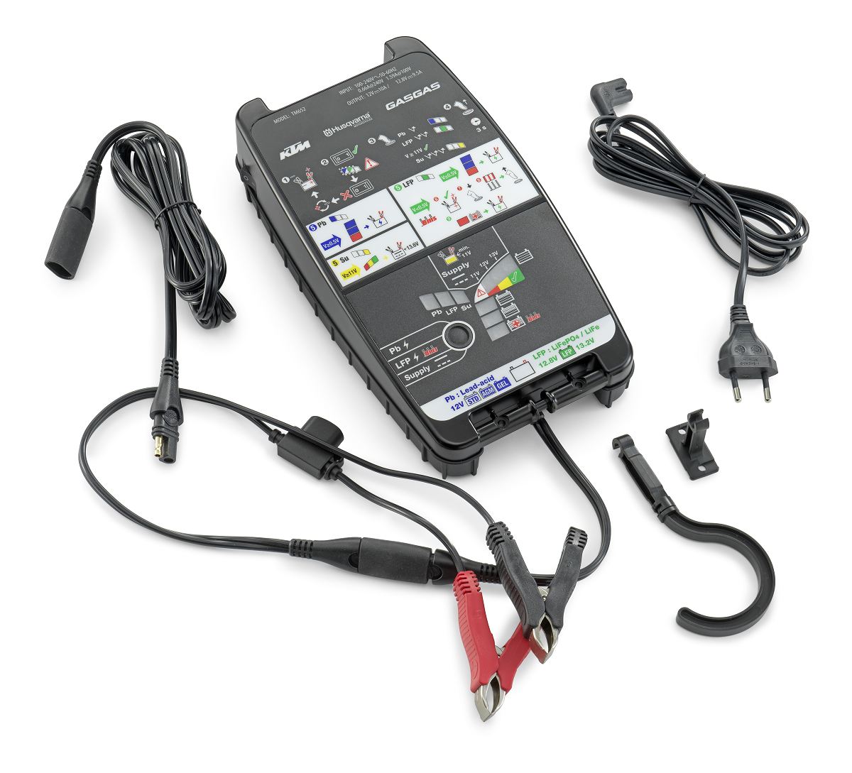 Batterielade- und Testeinheit