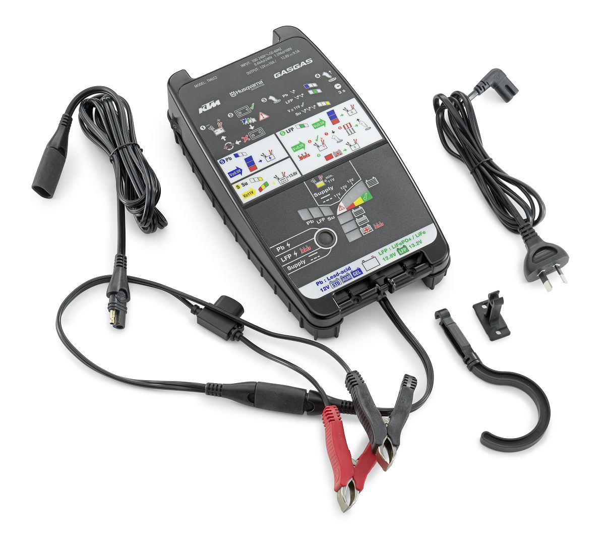 Batterielade- und Testeinheit