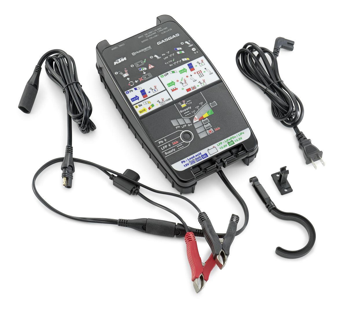 Batterielade- und Testeinheit