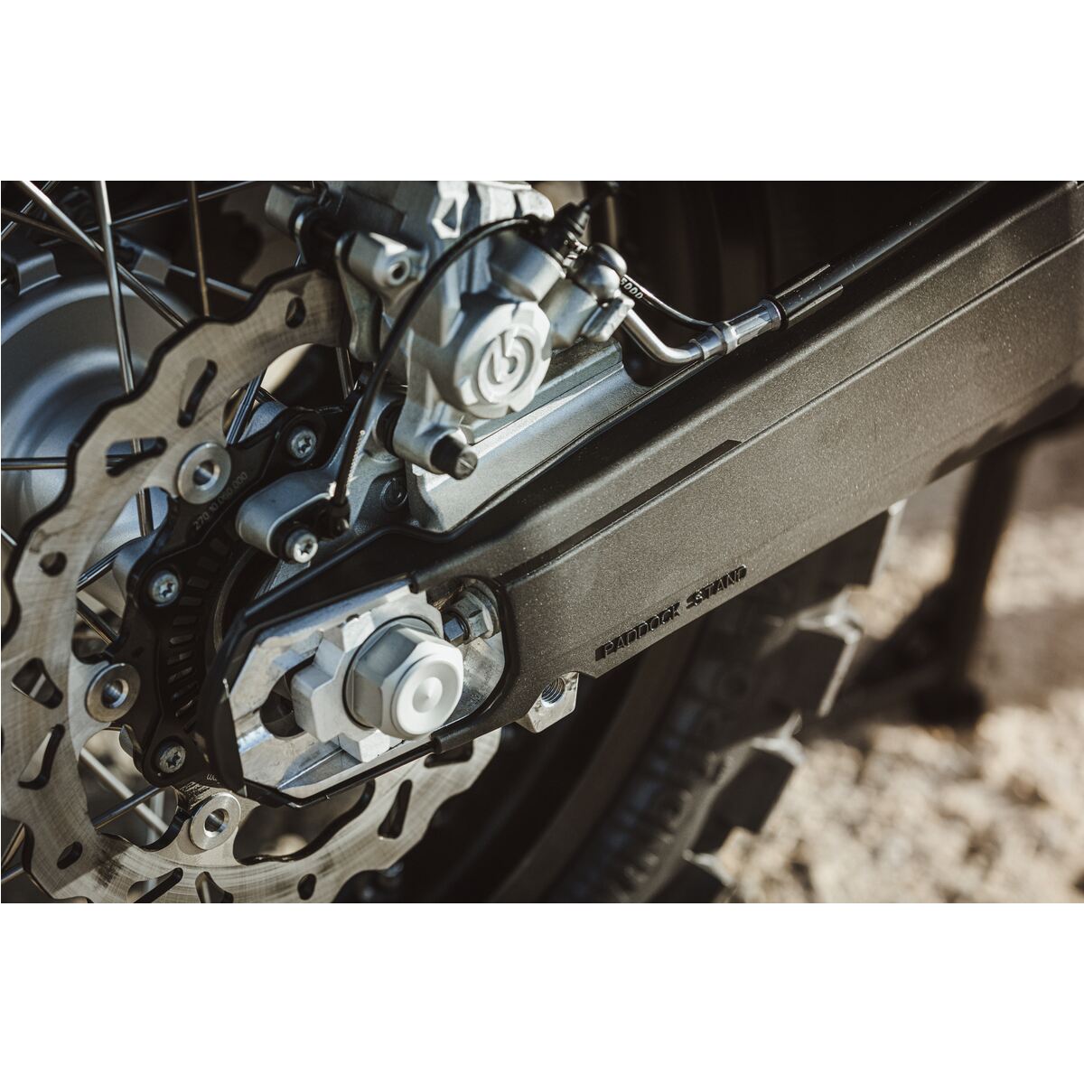 Swingarm protection