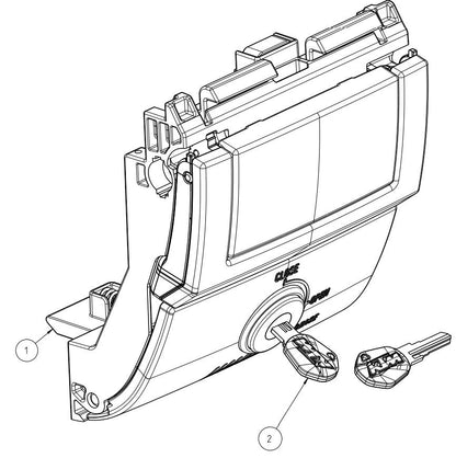 KTM Lock cylinder incl. Key
