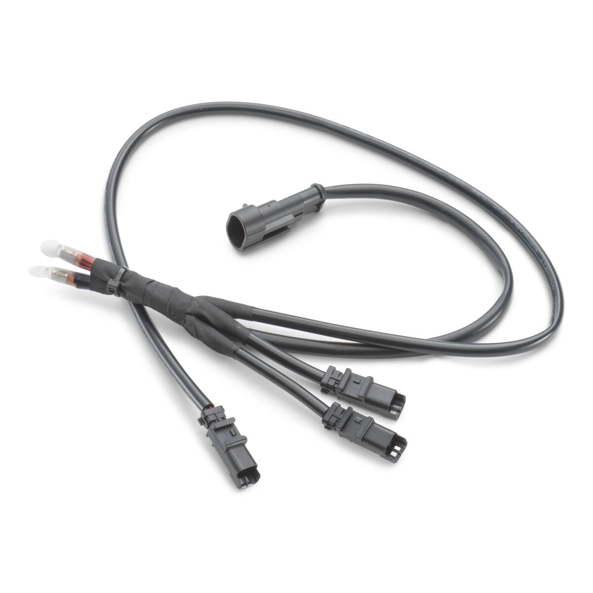 Wiring harness for case locking system