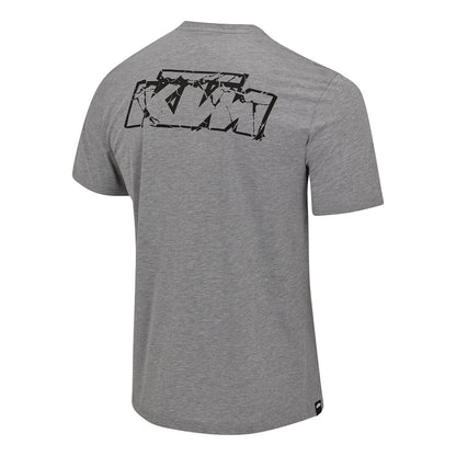LOGO T-SHIRT LIGHT GREY MELANGE