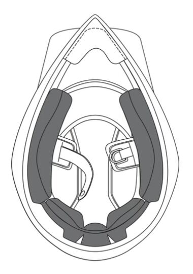 AX9 Wangenpolster