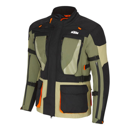 KTM TERRA ADVENTURE V3 JACKET BLK/GREEN