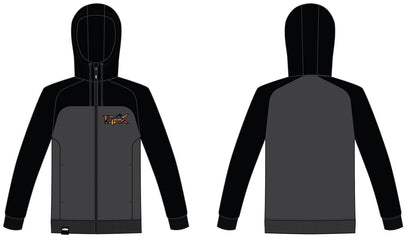 GFX ZIP HOODIE - Size: XS
