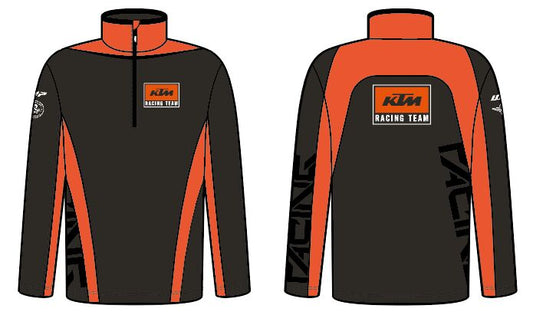 TEAM HALFZIP SWEATER - Size: XXS