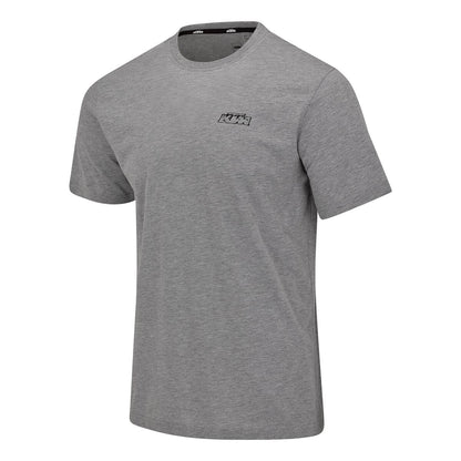 LOGO T-SHIRT LIGHT GREY MELANGE - Size: XS