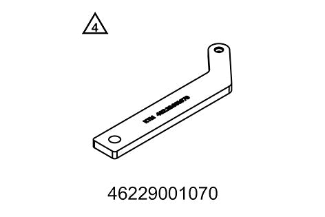 Halterung für den Motorwerkbock