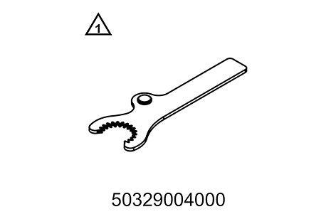 Schraubenschlüssel halten