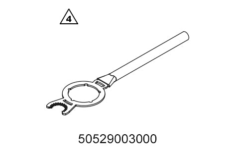 Schraubenschlüssel halten