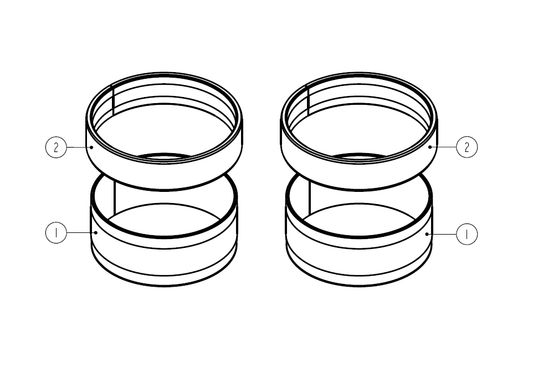 Gabelreparaturset
