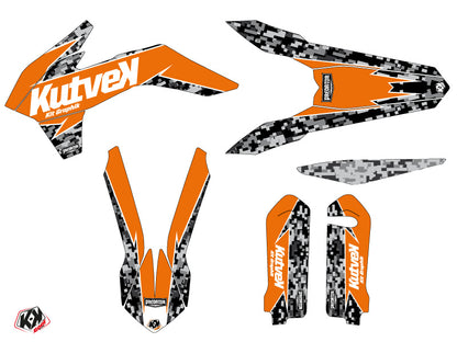KTM 250 SX Dirt Bike Predator Grafikkit Orange