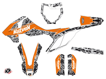 KTM 65 SX Dirt Bike Predator Grafikkit Orange