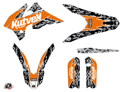 KTM 85 SX Dirt Bike Predator Grafikkit Orange