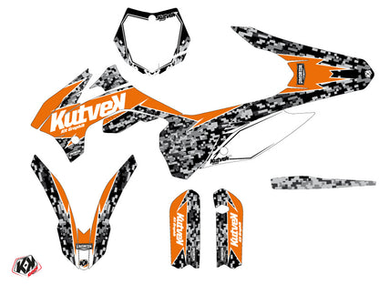 KTM 85 SX Dirt Bike Predator Grafikkit Orange