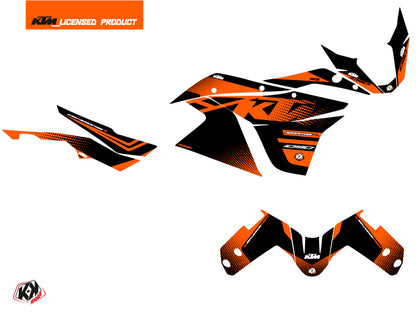 KTM 1090 Adventure R Straßenmotorrad Raster Grafik-Kit Schwarz Orange